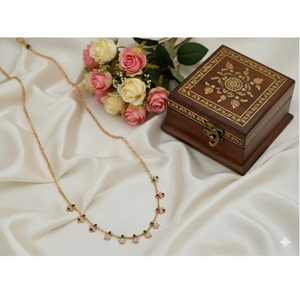 Ensembles de pendentifs antiques en or de grande taille 20cm & 8gm ensemble de bijoux ajustables pour offrir à un prix abordable - Product Image 1