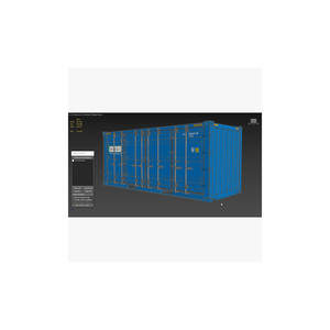 Conteneur durable d'ouverture latérale de 40ft utilisé dans l'industrie lourde - Product Image 1