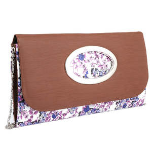 Bolso de mano elegante para mujer 9071 - Marrón - Product Image 1