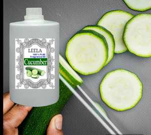 Huile de parfum de concombre multi-usages cosmétique et fabrication de bougies 100% Pure Aroma Utilisation Huiles de parfum essentielles Vente - Product Image 4