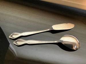 Juego de cubiertos de 5 piezas de primera calidad con cuchara de boda de acero inoxidable pulido con espejo de India Comedor elegante ideal - Product Image 6