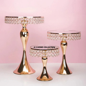 Base para Pastel de Metal con Diseño Martillado, Plateada, Redonda, para Bodas, Fiestas de Cumpleaños, Decoración de Mesa - Product Image 6