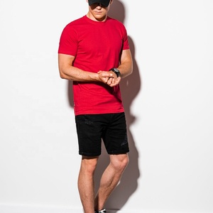 Camisetas de media manga para hombre, ropa de playa al aire libre para todas las estaciones, con camiseta lisa personalizada de peso ligero de alta calidad - Product Image 2