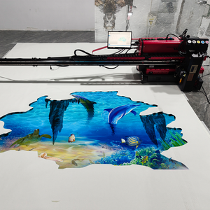 Máy in tường sàn UV di động tự động độ phân giải cao MK02 mới với đầu in kép, dùng cho thương mại - Product Image 5