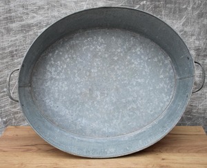 Nouvelle jardinière de sol en métal galvanisé de style traditionnel pour la conception antique d'utilisation décorative de jardin à la maison - Product Image 1