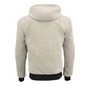Sweat à capuche zippé pour homme à usage extérieur Meilleur sweat à capuche élégant pour homme séchage rapide anti-rides prix compétitif sweats à capuche pour homme pour tenue décontractée - Product Image 4
