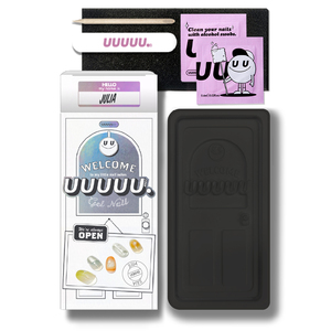 Autocollants pour ongles en gel semi-durci de qualité salon 100% réel coréen, vegan, sans cruauté, non toxique, manucure en gros 28 - Product Image 3