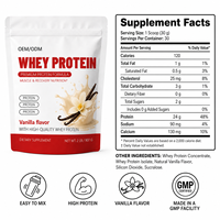 Protéine en poudre de qualité supérieure pour adultes, marque privée, pour entraînement en salle de sport, haute solubilité, multi-sources, soutien nutritionnel quotidien, 20-29g de protéines