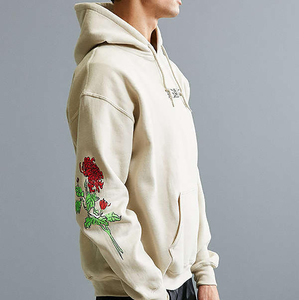 Sudadera con capucha para hombre, de manga larga, personalizada, con sublimación, rosa, de gran tamaño - Product Image 5