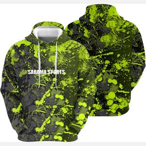 Fabricants en gros de sweats à capuche unis vierges, logo graphique personnalisé, sweats à capuche unisexes en vrac pour hommes - Product Image 1