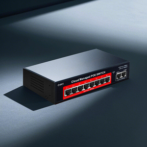 Smart Cloud Management PoE-Switch 10/100Mbps 8 Ports PoE mit <span class=keywords><strong>2</strong></span> Gigabit Uplink-Ports Ethernet PoE-Switch für CCTV IP-Kamera - Product Image 2