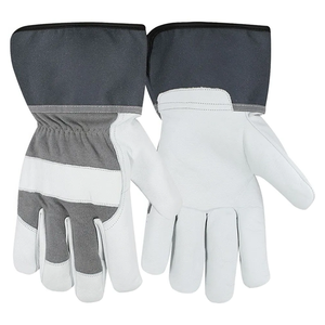 Gants en cuir de vachette industriels de qualité supérieure résistants et durables en cuir de vachette canadien fendu - Product Image 3