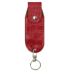 Estuche de Cuero para Gas Pimienta, Llavero, Soporte para Spray de Defensa Personal con Botón de Presión, Accesorio de Seguridad Portátil y Seguro - Product Image 2