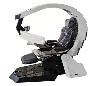 High Quality <b>Zero</b> <b>Gravity</b> Ergonomic Racing Style Gaming <b>Chair</b>, Multiple Display Suspension, White - Product Image 3