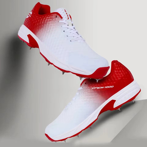 Chaussures de cricket d'intérieur de haute qualité pour hommes Fabricant de sport original Bottes de cricket avec semelle en caoutchouc pour une utilisation estivale et hivernale - Product Image 1