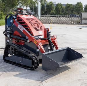 Meilleur tracteur à essence 23hp en gros mini chargeuse compacte à chenilles avec godet 4 en 1 à vendre - Product Image 1