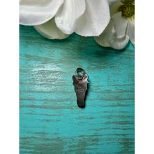 Pendentif en turquoise de la montagne Sonora et argent sterling Kinlale Billah, composants et accessoires de bijouterie - Product Image 5