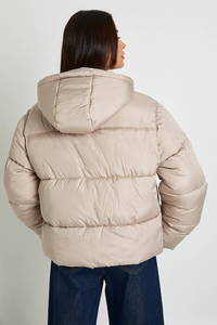 Nueva Chaqueta Acolchada Reversible para Mujer, con Capucha, Cálida, Tejida, Transpirable, de Lona - Product Image 5