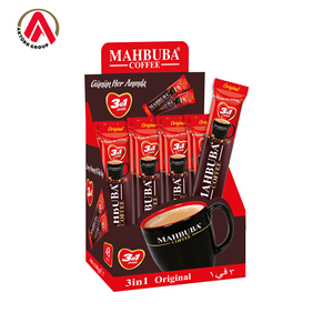 Café instantané lyophilisé 3-en-1 de haute qualité de la marque Mahbuba - Product Image 1