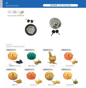 High Quality Excavator Accessories Hyundai Fuel Tank <b>Cap</b> - Product Image 6