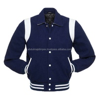 Blouson Bomber Varsity Personnalisé pour Homme Hiver - Imperméable, Respirant, Coupe Oversize avec Logo Personnalisé