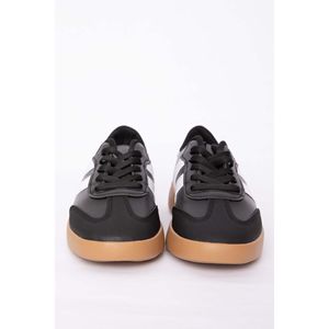Zapatillas Deportivas Negras con Detalle de Raya Lateral, Zapatos Deportivos con Estilo - Product Image 4