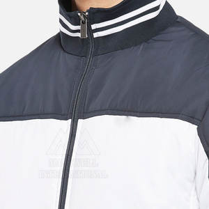 Blouson aviateur coupe ajustée pour homme avec col montant Vêtements d'extérieur d'hiver en différentes couleurs Derniers modèles - Product Image 4
