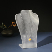 Présentoir à bijoux en acrylique présentoir à bijoux présentoir en plexiglas transparent pour collier présentoir à pendentif