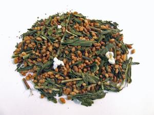 Thé vert Genmaicha biologique de qualité supérieure, thé d'Assam en vrac, feuilles fraîches, sain, antioxydant, pour une consommation quotidienne - Product Image 2
