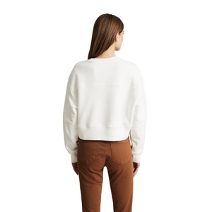 Sudadera con Capucha Extra Grande para Mujer, de Felpa de Poliéster, Transpirable, Tejida, Informal, con Estampado, para Otoño e Invierno, OEM ODM Disponible - Product Image 5