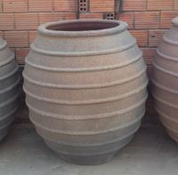 [Jason] Pot en céramique émaillée pour extérieur, style atlantique, idéal pour la vente en gros, best-seller, poterie de jardin |   Pot de fleurs Atlantis en céramique