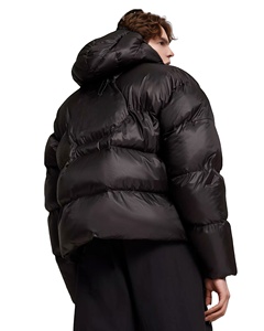 Veste élégante, vestes d'extérieur coupe-vent chaudes pour l'hiver par temps froid, vente en gros, vestes matelassées à fermeture éclair personnalisées pour hommes - Product Image 2