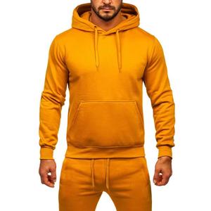 Conjunto de chándal con logotipo personalizado para hombre, ropa deportiva, sudaderas con capucha, trajes para correr, conjunto de Sudadera con capucha y pantalón de 2 piezas - Product Image 5