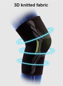 Meilleur manchon de compression du genou avec logo personnalisé pour l'équipement de protection d'haltérophilie pour le levage - Product Image 5