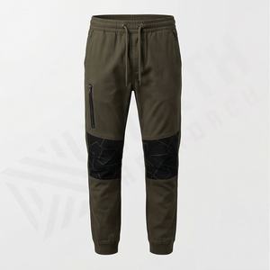 Jogging pour hommes, vêtements de sport, pantalon droit en molleton de coton, pantalon de sport de plein air, jogging de sport pour hommes, pantalon de sport pour la salle de sport - Product Image 1
