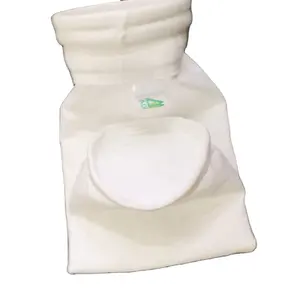 High temperature dust removal filter bag cement plant smelter PTFE filter bag 750g