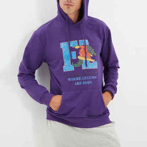 Vente en gros OEM sweats à capuche personnalisés pour hommes manches longues sweats à capuche de haute qualité pour hommes pulls à capuche décontractés pour hommes - Product Image 2