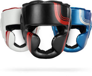 Protector de Cabeza de Boxeo Más Vendido, Material de PU, Ajuste Profesional, Protección en Capas de Espuma, Impermeable, Transpirable, Unisex - Product Image 6