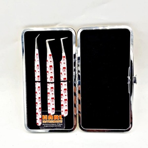 ชุดแหนบต่อขนตา HARL Instruments รุ่น Professional Cosmetic ดีไซน์เชอร์รี่โบว์ ผลิตจากสแตนเลสสตีล แข็งแรง ทนทาน แม่นยำ - Product Image 2