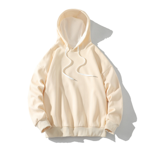 Sudadera con Capucha Unisex de Felpa 100% Algodón, 500 GSM, Corte Holgado, Transpirable, Bordada, Estilo Urbano Ecológico - Product Image 4