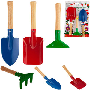 ชุดเครื่องมือทำสวน คราด พลั่ว พลั่ว 3W1 ชุดทำสวนขนาดเล็ก - Product Image 1