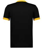 T-shirt Ringer Augusta Sportswear pour Homme et Femme, en Coton Doux et Léger, Coupe Ample, Style Rétro, 100% Coton, Écologique et Respirant