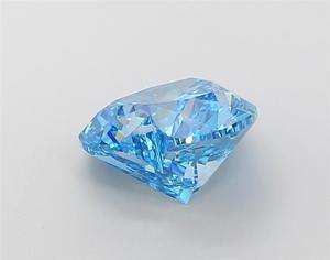 Corazón 5.05ct Fancy Vivid Blue Lab Grown Diamond VS1 Claridad - Product Image 3