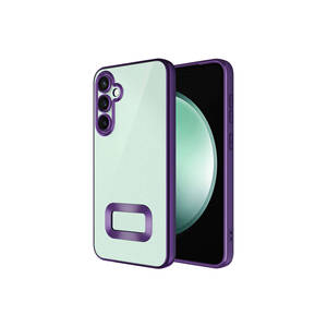 Funda de Silicona Premium Serie Omega Color Morado Oscuro para Samsung Galaxy S24 Plus, Anti-Huellas y con Recorte para el Logotipo - Product Image 1