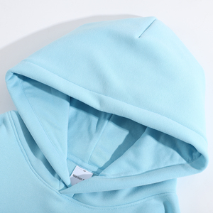 Custom Men's Winter Pullover Hoodie-Heavyweight Fleece Puff Printing Oversized Fit Polyester/Cotton Blend - Product Image 1