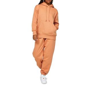 Rue élégante 2 pièces ensemble survêtement personnalisé bouffée imprimé survêtement pour femmes surdimensionné coton polaire en gros femmes survêtements - Product Image 4