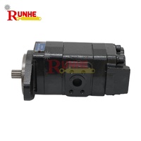 Gruppo Pompa Idraulica Aftermarket per Macchine Edili 14561971, Pompa Olio a Doppio Ingranaggio per Sistema Idraulico Escavatore