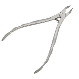 Poignée russe 4.4 pouces coupe-cuticules pour ongles avec lames incurvées pointues Design d'action à ressort pour les doigts de bébé en toute sécurité - Product Image 5