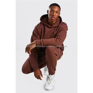 Men's Hoodies Sets Plain Oversized Pullover Blank Fleece <b>Tech</b> Fleece Vintage <b>Wash</b> Tracksuit Men Tracksuits for Men Custom 2026 - Product Image 4