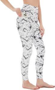 Leggings con Estampado de Estrellas para Mujer, Pantalones con Cintura Elástica, Leggings de Yoga con Estampado Tie-Dye - Product Image 4